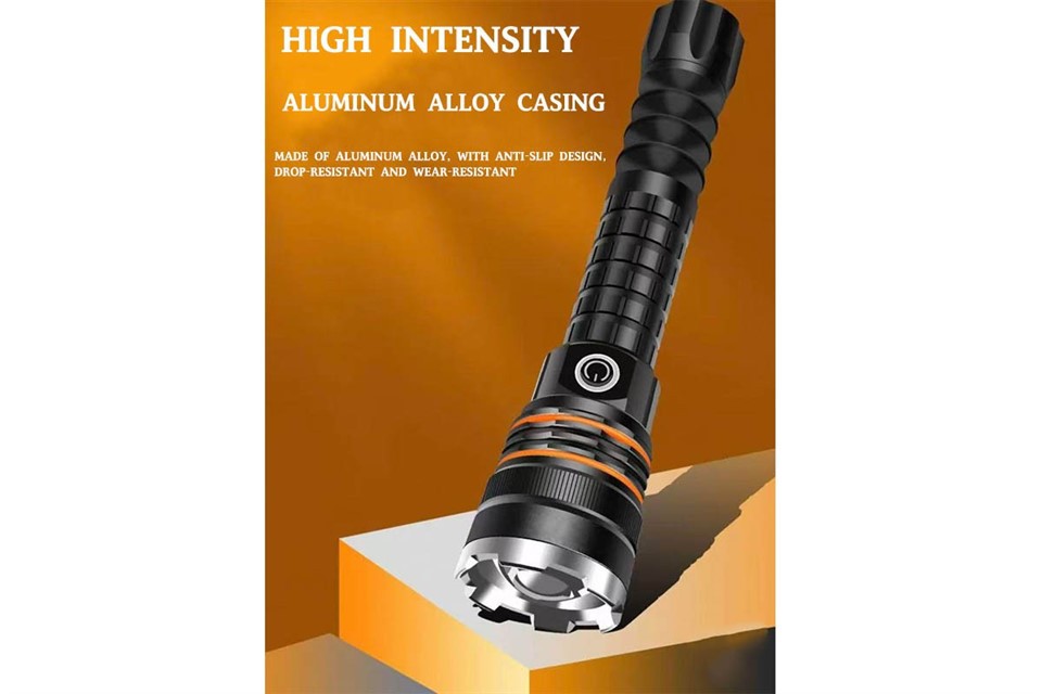 Strong Battery Life And Strong Light Flashlight factory